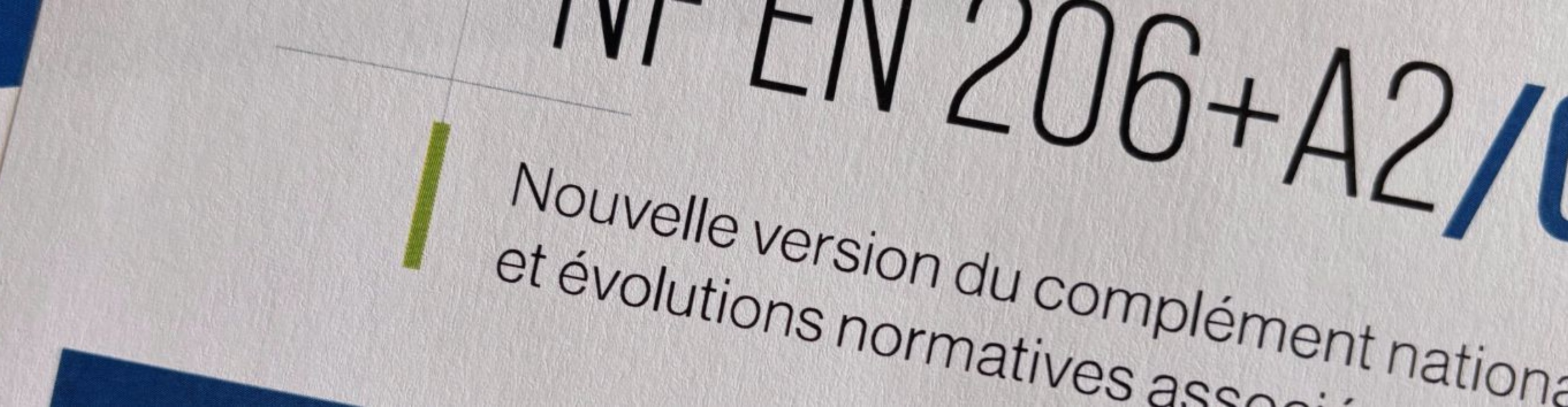 Évolution EN 206 + A2/CN : 2025