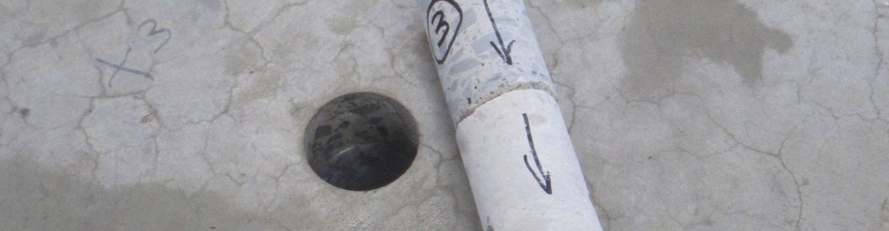 Carotte béton 